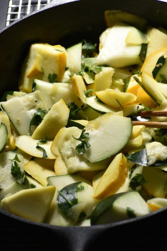 zucchini summer squash stir-fry
