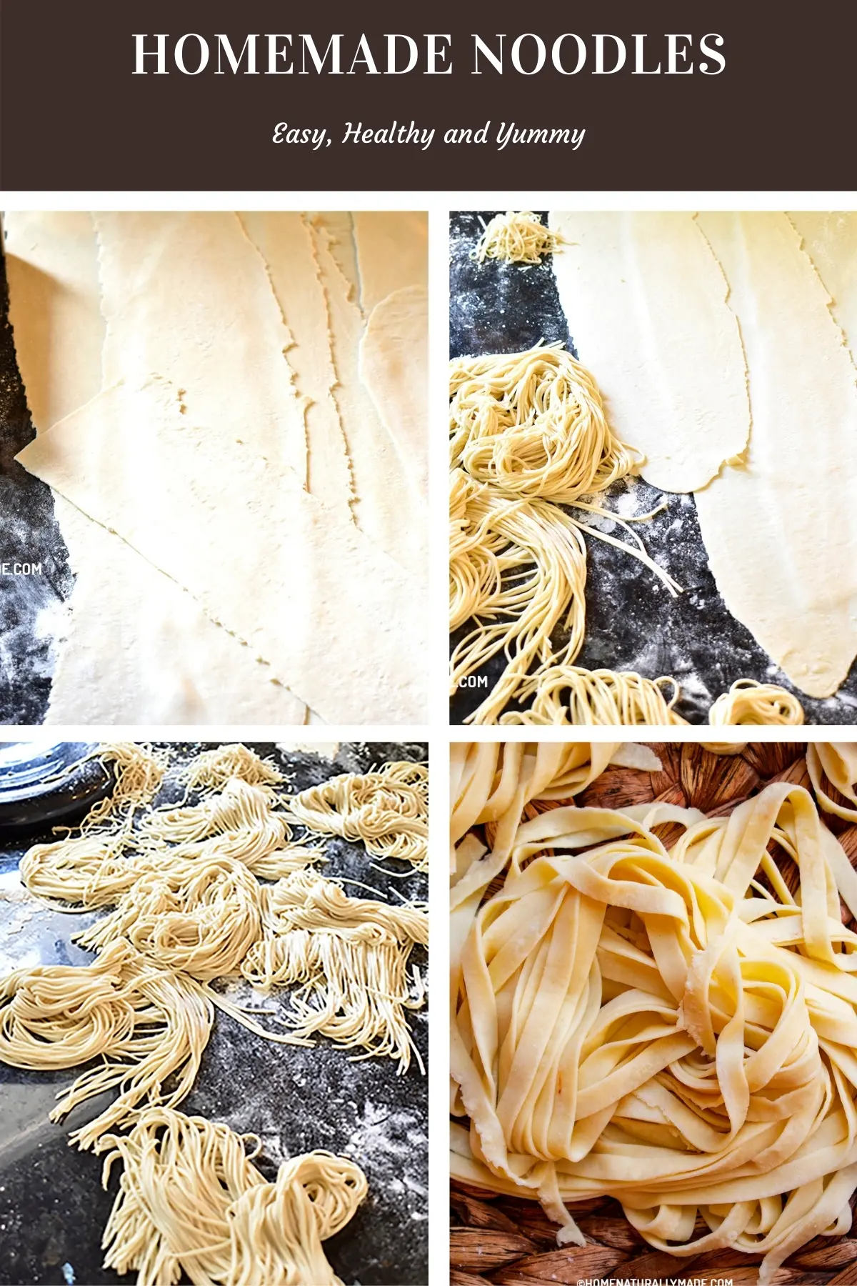 Homemade Noodles {From Scratch Easy Yummy} - HomeNaturallyMade