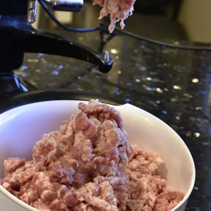Home Ground Pork for Juicy Meatballs and more HomeNaturallyMade