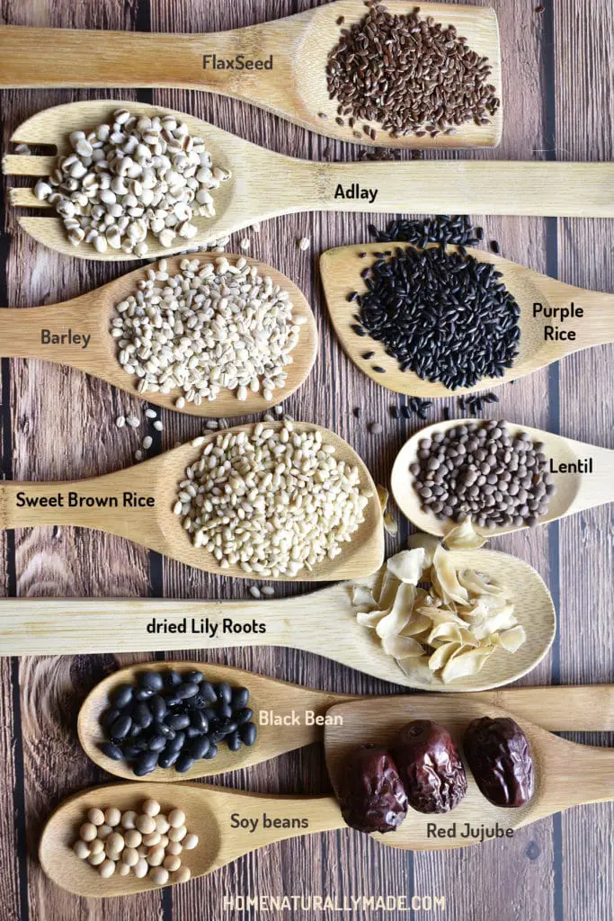 eight treasure porridge ingredients