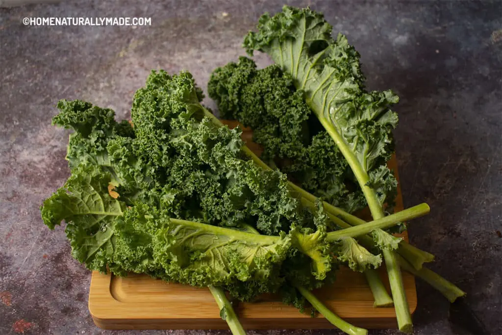 Kale for Chinese Stir Fry Noodles