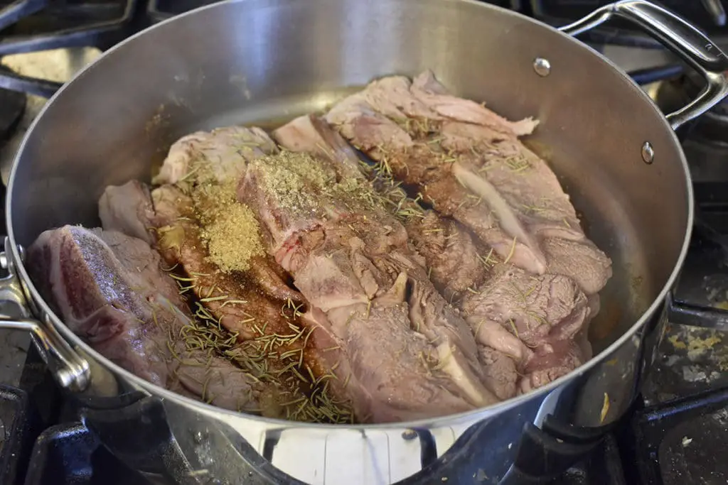 braising veal