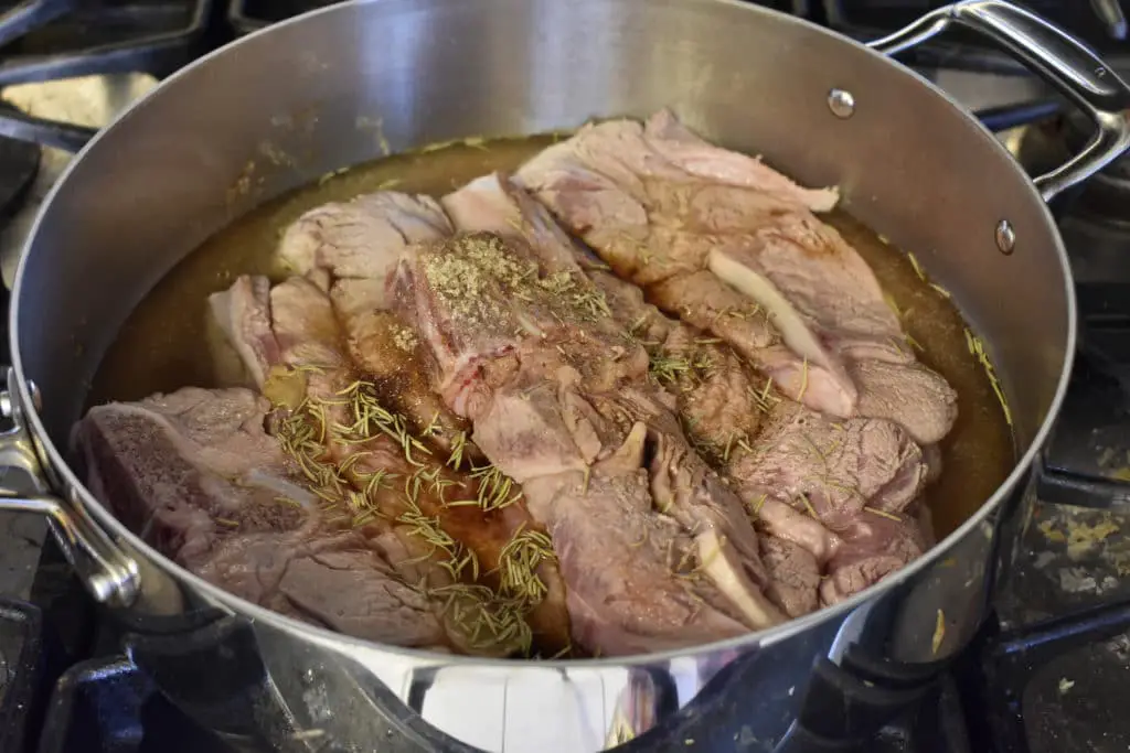 braising veal