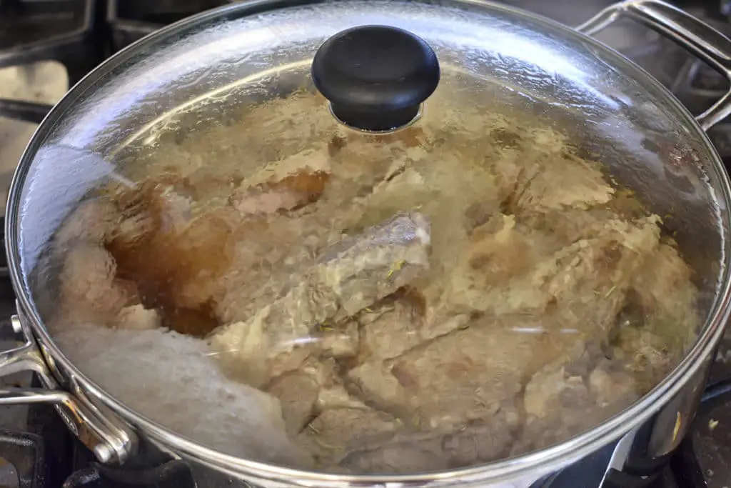 braising veal