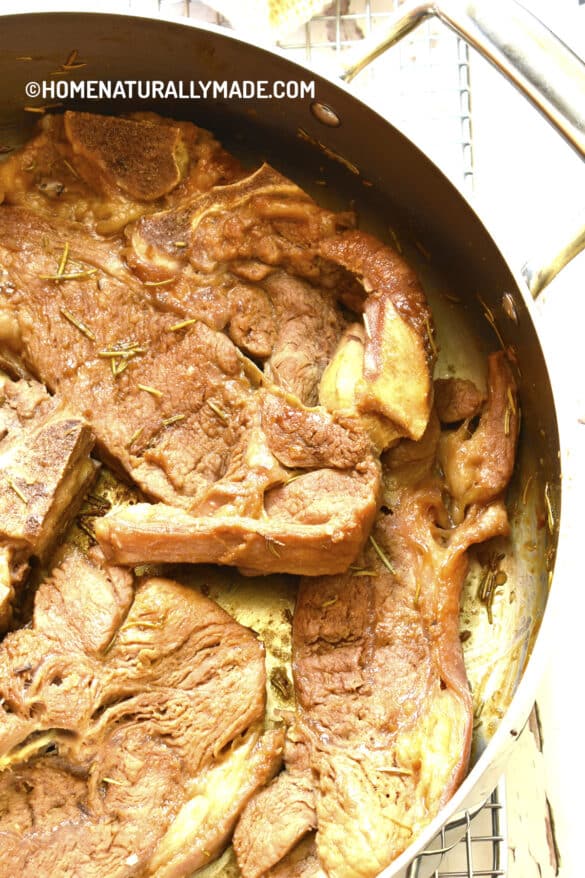 Braised Veal Chops {Easy Delicious Asian Fusion