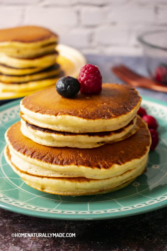 Healthy Yummy Pancakes Homemade from scratch