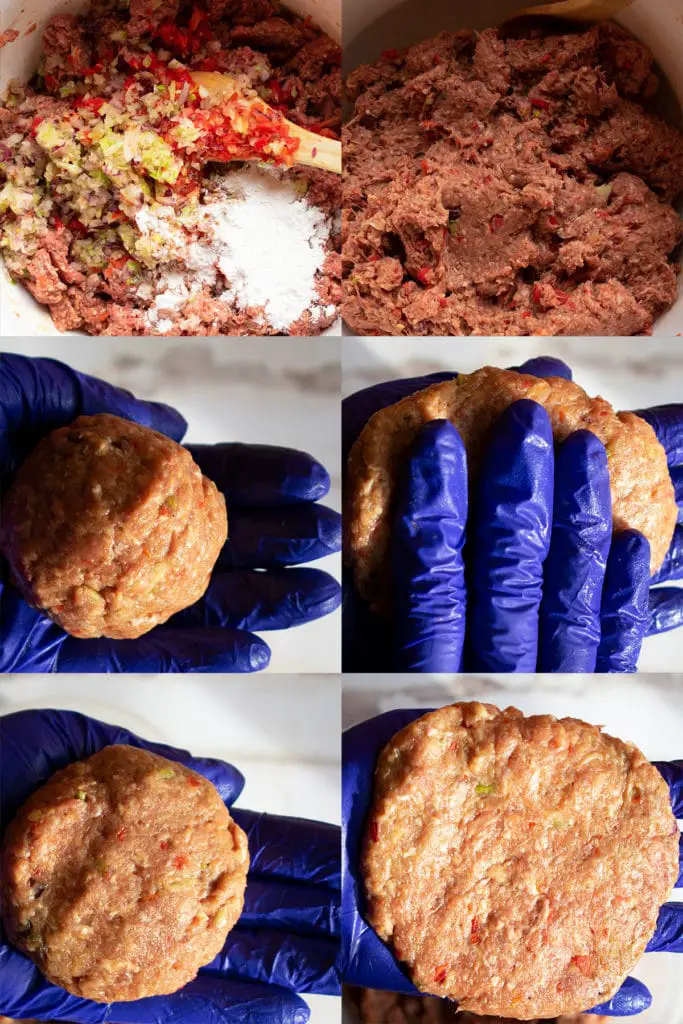 how to make burger patty