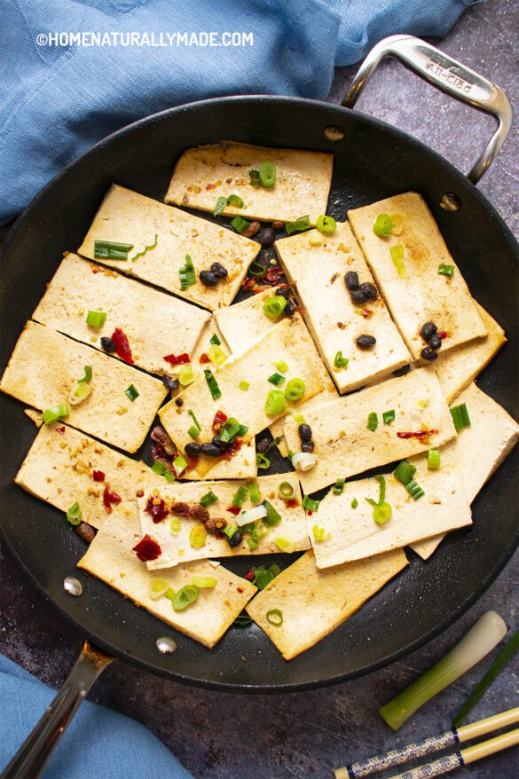Chinese-Style Pan Fried Tofu {Easy Yummy} Recipe