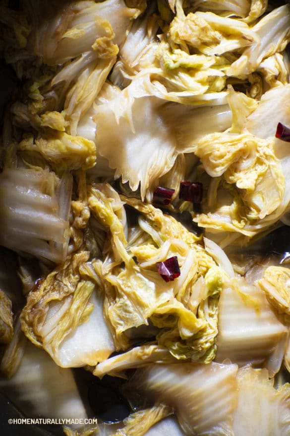napa cabbage stir-fry