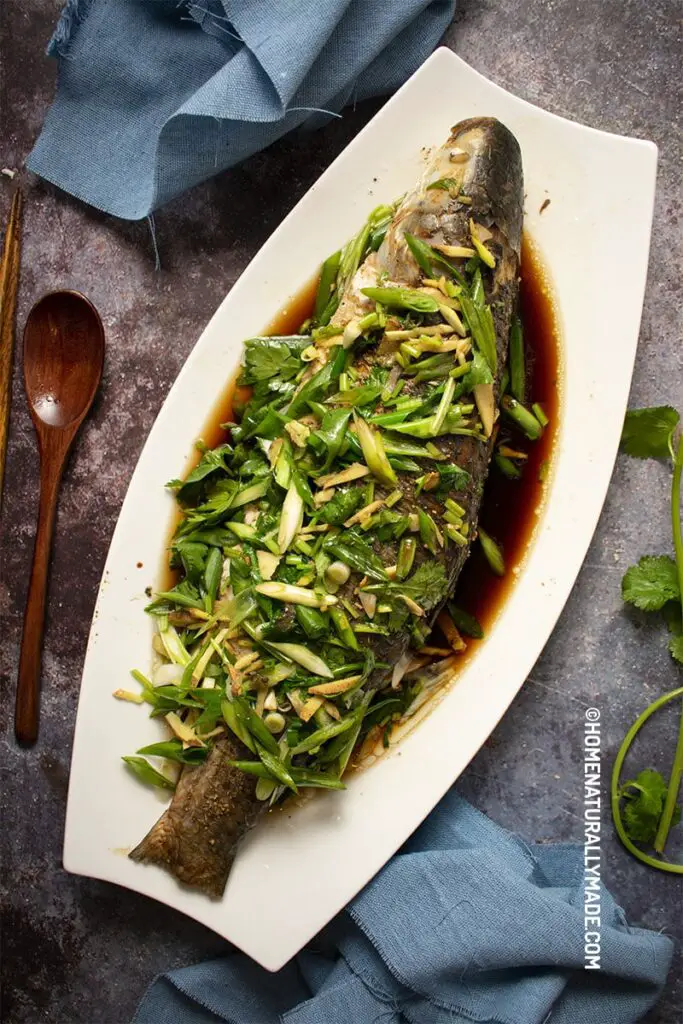 Steamed Fish Chinese Style
