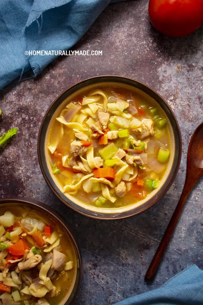 Chicken Noodle Soup {Seriously Delicious}