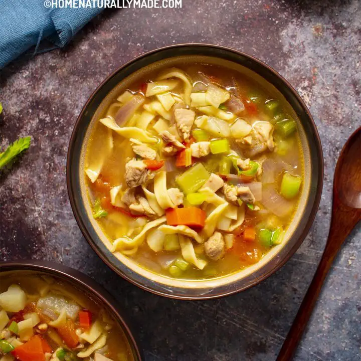 Chicken Noodle Soup {Seriously Delicious}