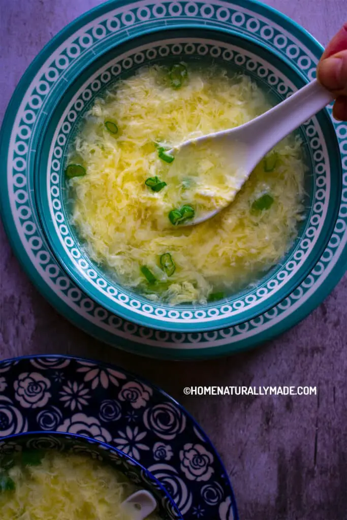 Egg Drop Soup {Quick, Easy, Delicious and Healthy}