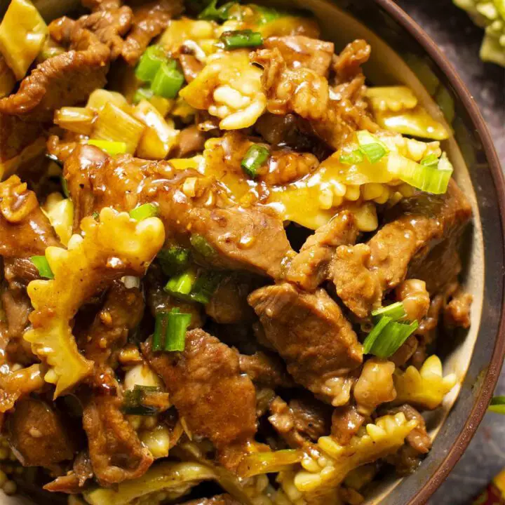Stir Fried Beef with Bitter Melon {苦瓜炒牛肉}