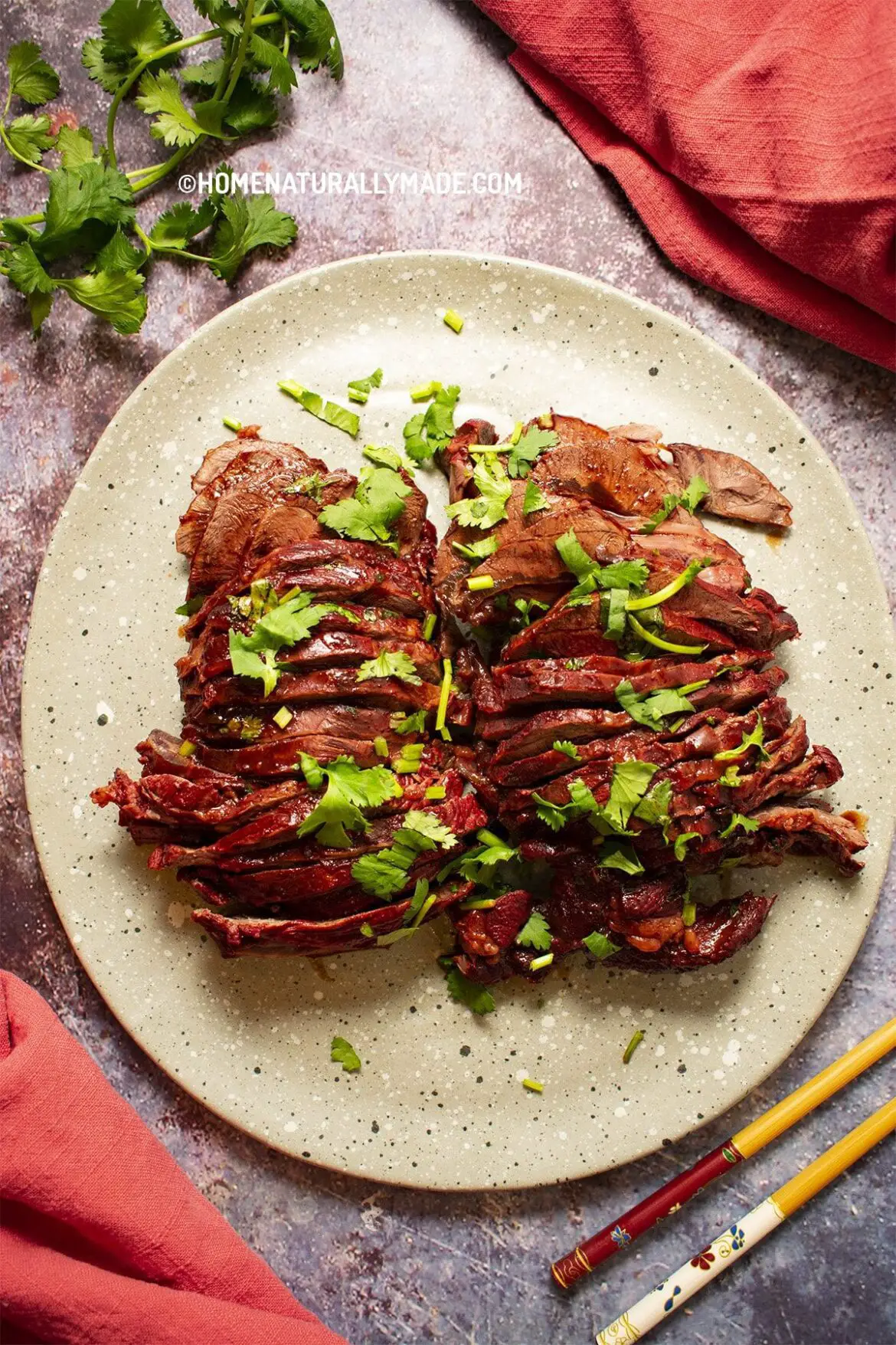 Braised Beef Shank {Chines Style Jiang Niu Rou} | HomeNaturallyMade