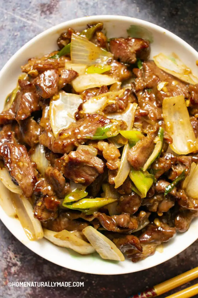 Mongolian Beef {Yummy Healthy Way}