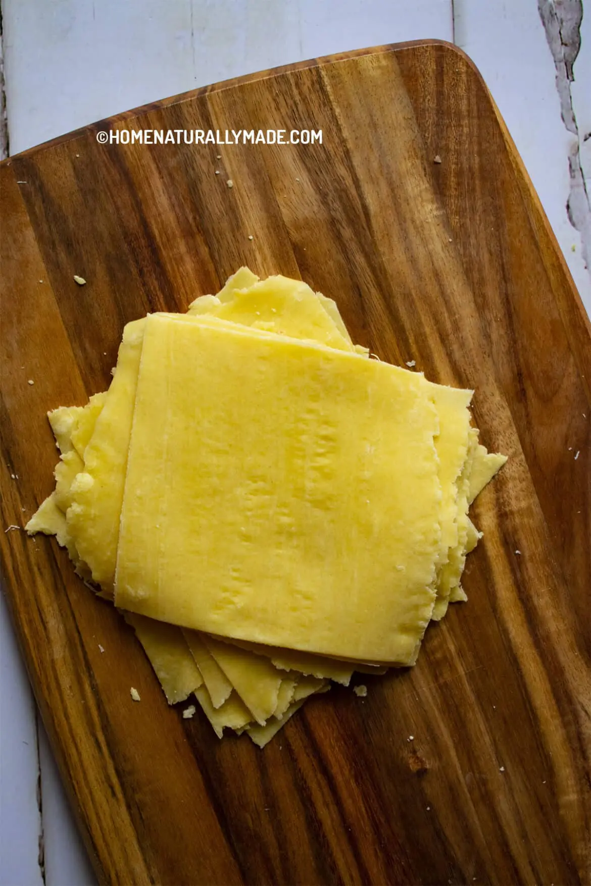 Homemade Wonton Wrappers