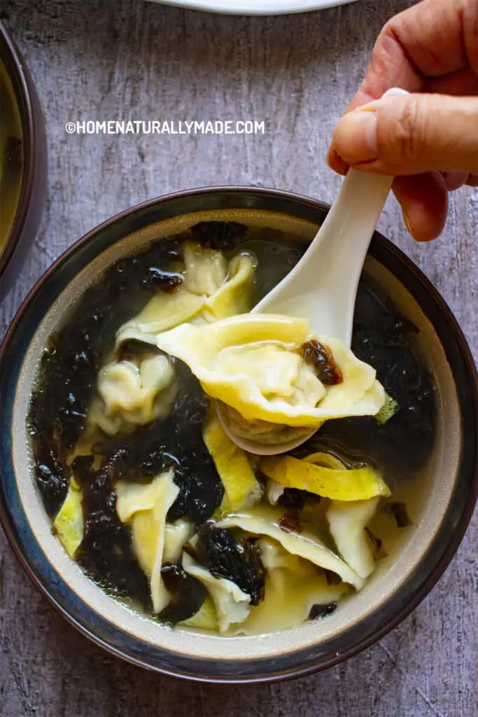 Huai Yang Wonton Soup {Authentic Way}