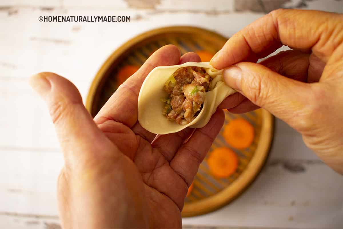 how to wrap shanghai soup dumplings step 3_c
