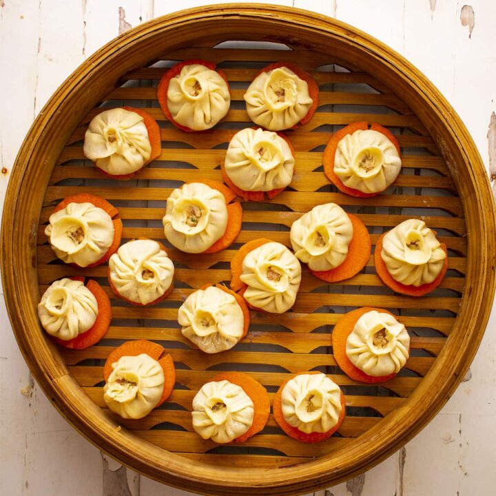 Freshly Wrapped Shanghai Soup Dumplings