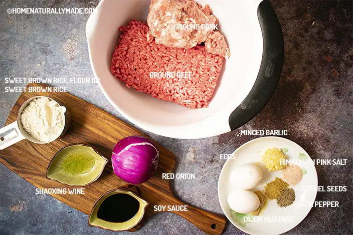 Swedish Meatballs Recipe Ingredients