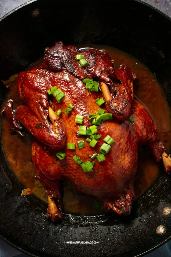 Red Braised duck with Bean Paste