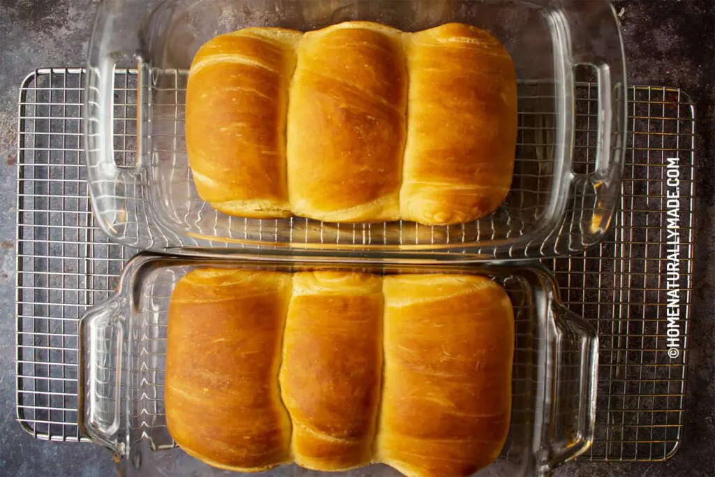 Freshly Baked Milk Egg Bread