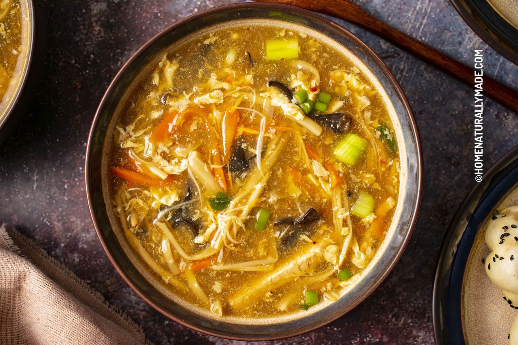 Hot and Sour Soup {Yummy Healthy Way}