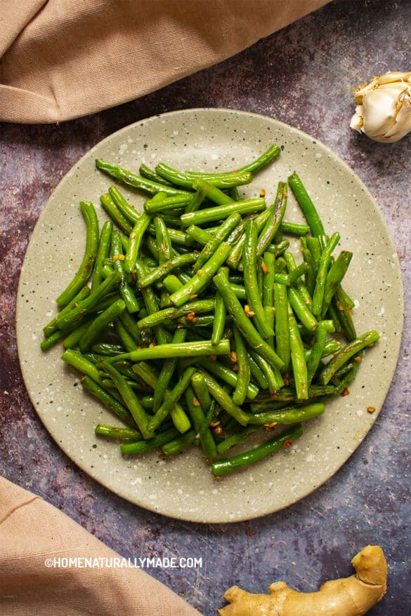 Pan Fried Green Beans