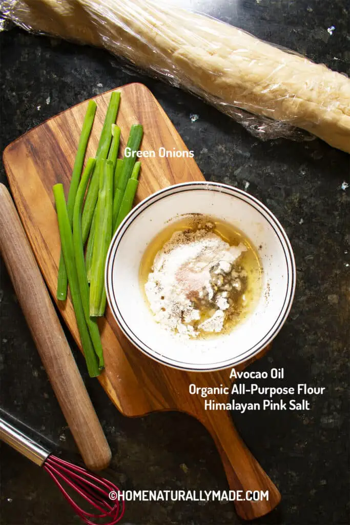 Filling Ingredients for Cong You Bing