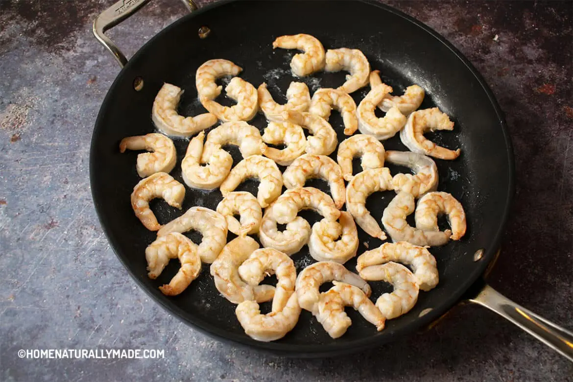 Pan Fried Shrimp {Quick Delicious Healthy Way} HomeNaturallyMade