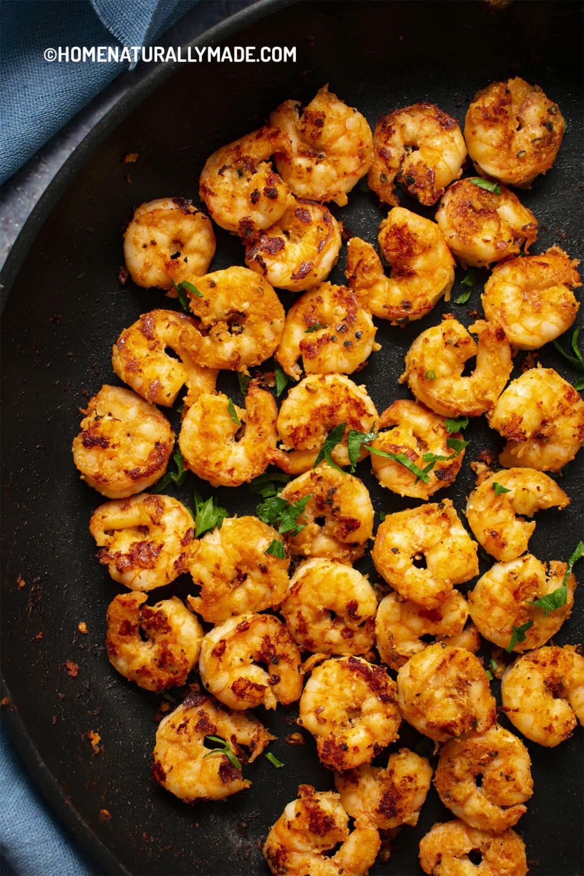Pan Fried Shrimp Quick Delicious Healthy Way - HomeNaturallyMade