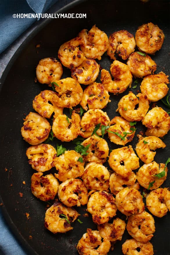 Pan Fried Shrimp
