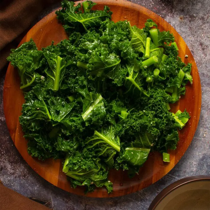 Kale with Sesame Oil {Easy Tasty Healthy Way}
