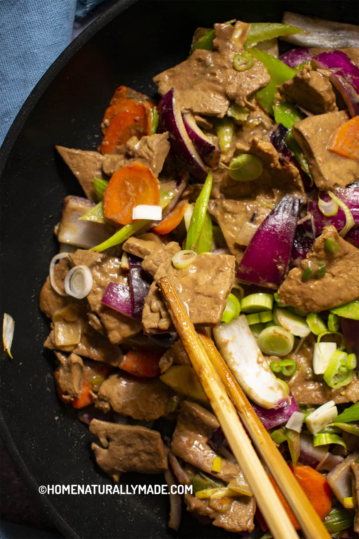 Lamb Liver Stir Fry