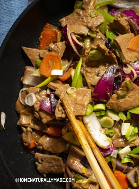Yang Rou Hong Men Yang Rou {Braised Lamb Stew} - HomeNaturallyMade