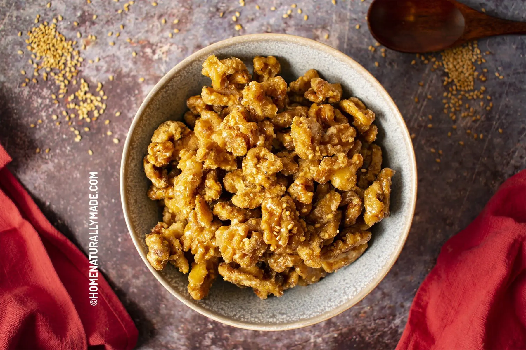 Candied Walnuts {Easy Yummy Chinese Style}