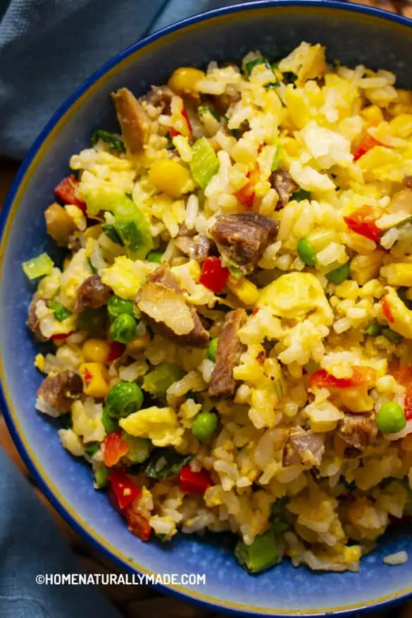 Fried Rice {Yangzhou Style Easy Authentic Delicious and Healthy}