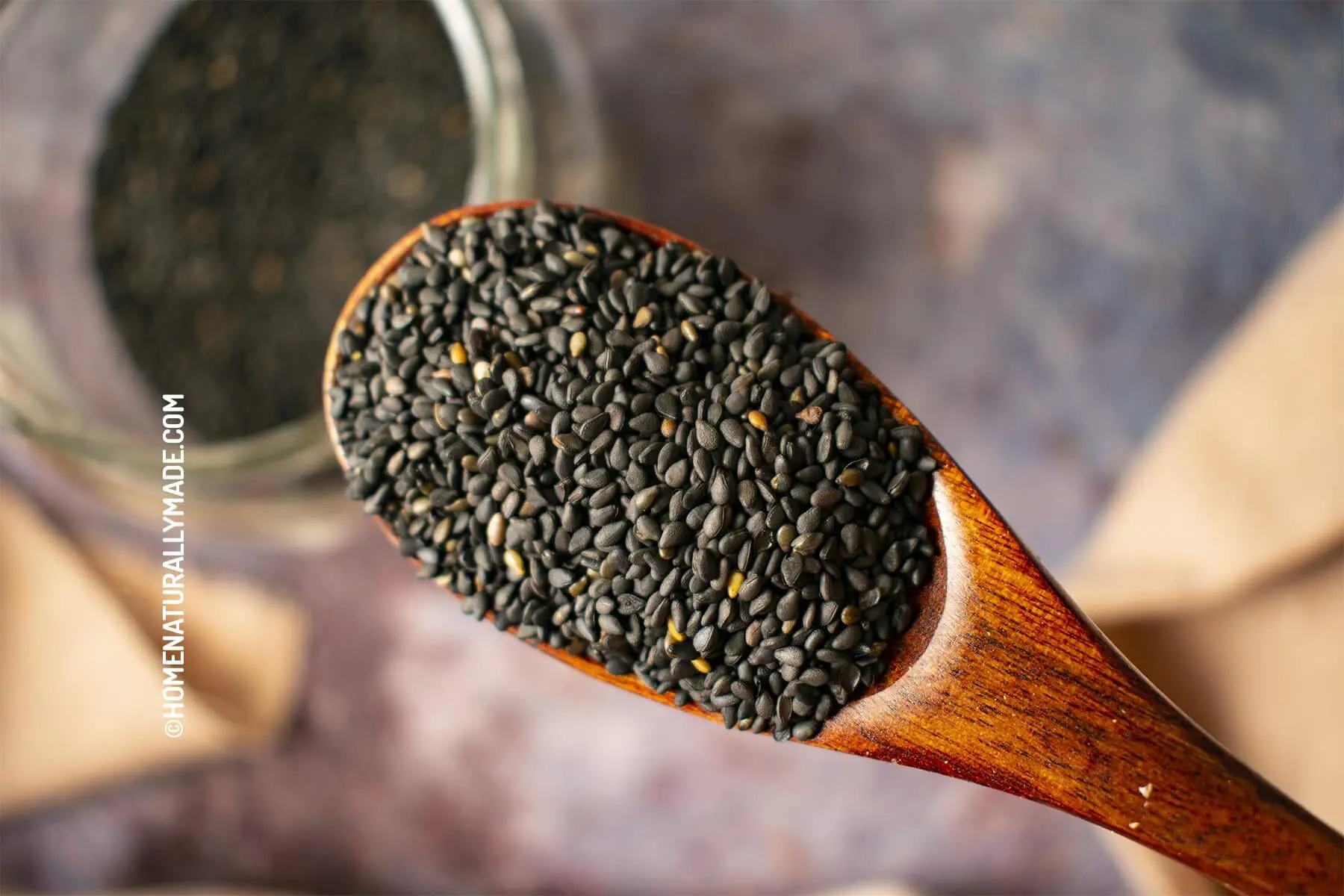Rosted Black Sesame Seeds