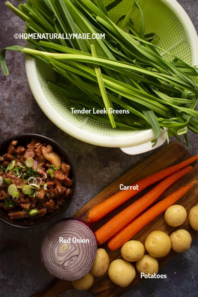 Additional Vegetables for Lu Rou Fan {Braised Pork Belly Rice Bowl}