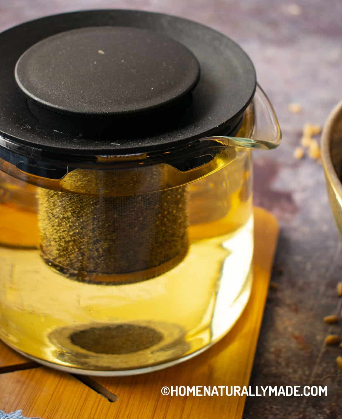 Korean Barley Tea {Homemade Da Mai Cha 大麦茶} HomeNaturallyMade