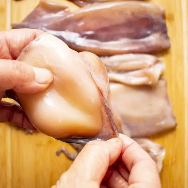 Clean Whole Squid {Easy and Efficient}