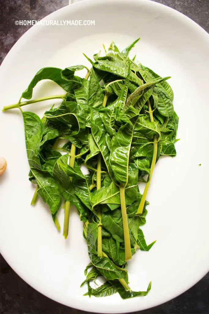Blanched Xiang Chun for Xiang Chun Crepe