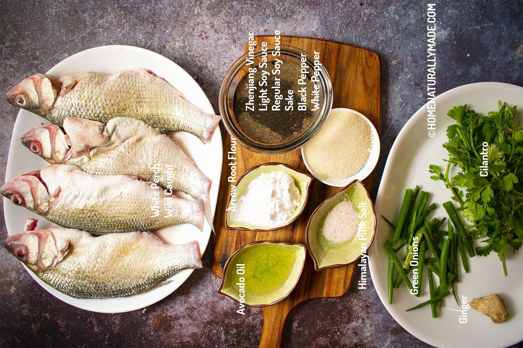 Sweet and Sour Fish {Shanghai Style} Ingredients