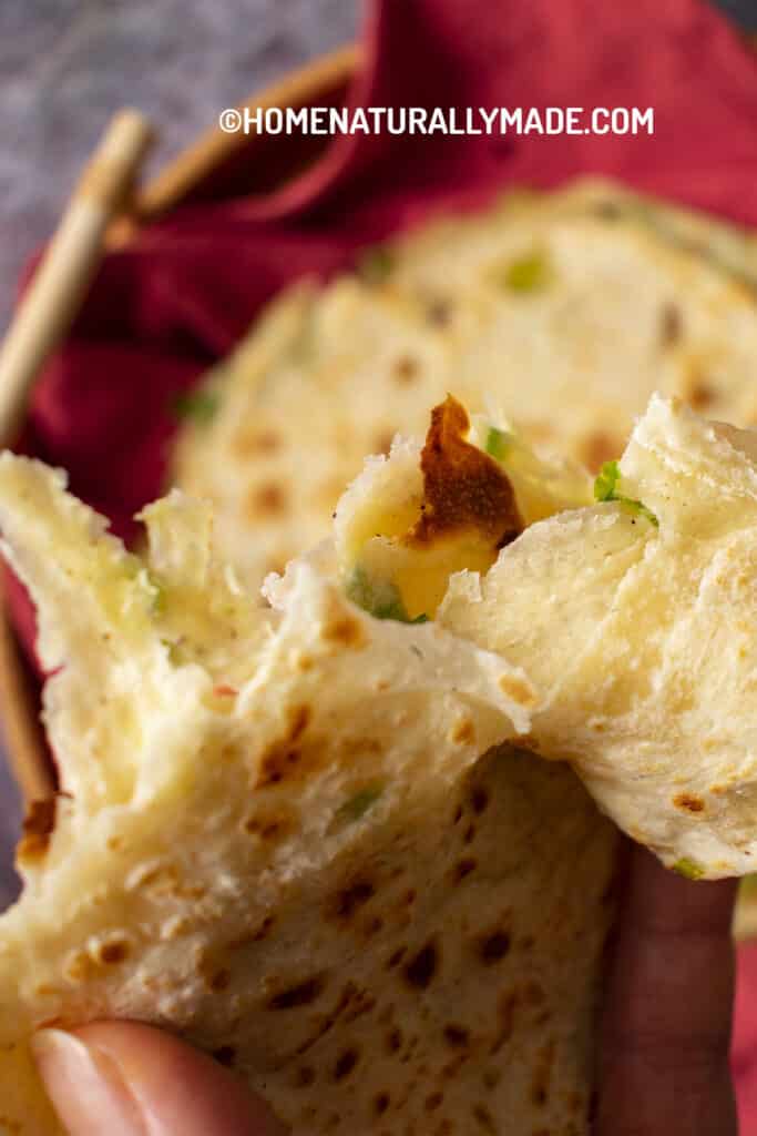 Yummy Healthy Cong You Bing {Chinese Scallion Pancakes}