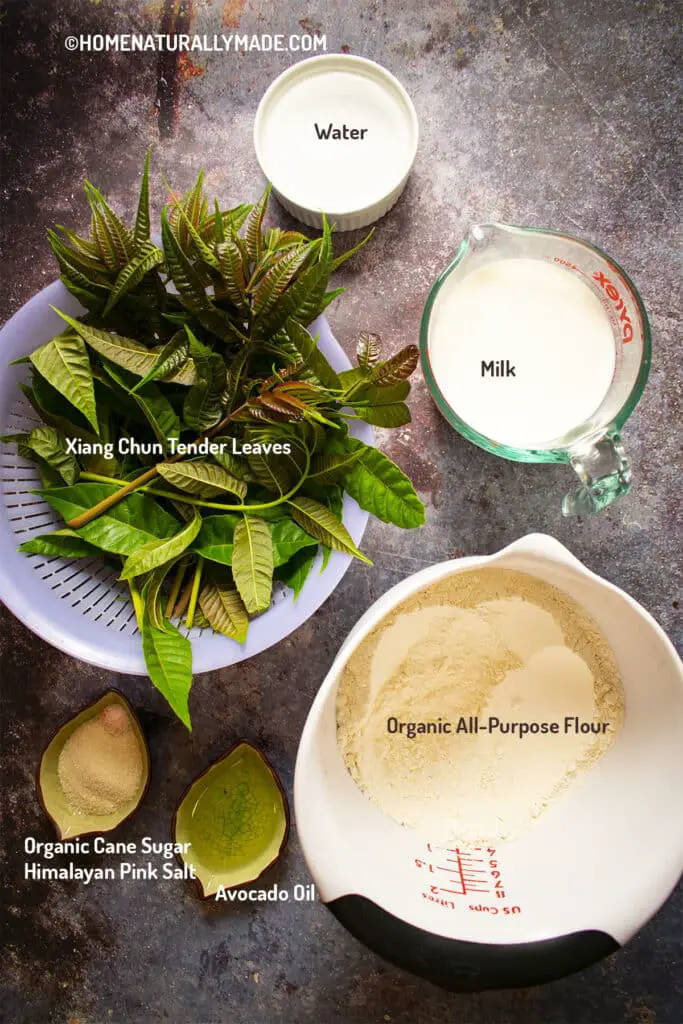 Xiang Chun Crepe Ingredients