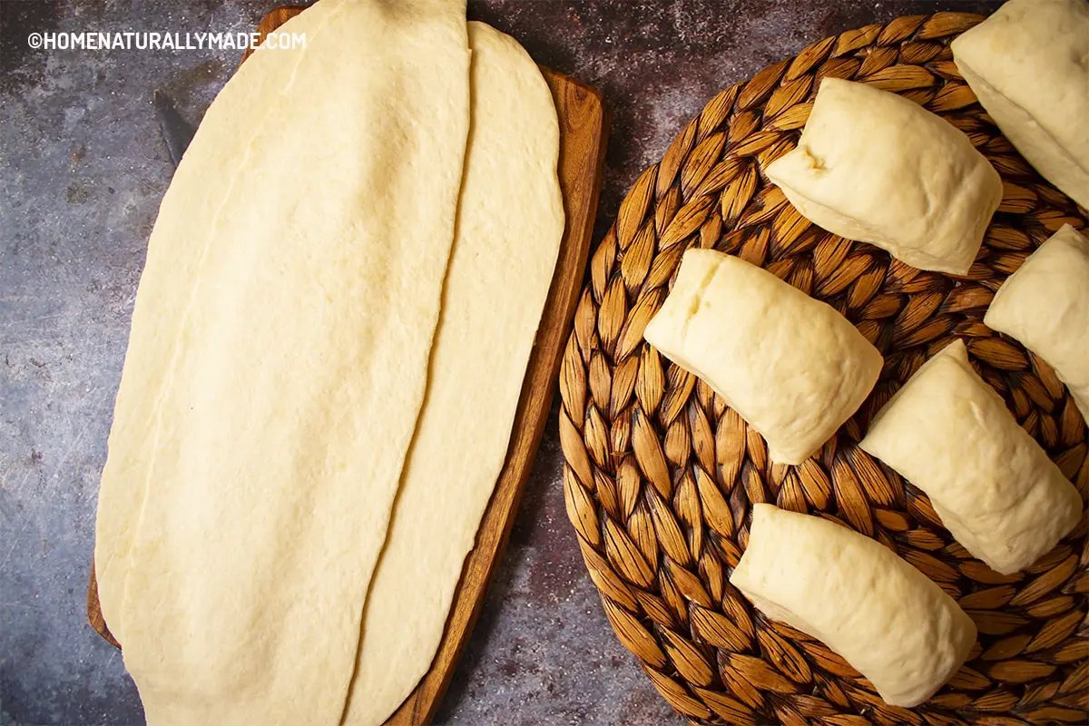 How to roll Hua Juan step roll individual dough sheet