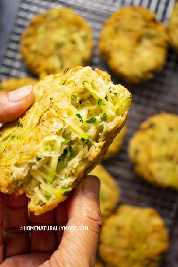 zucchini fritters {Chinese Style}