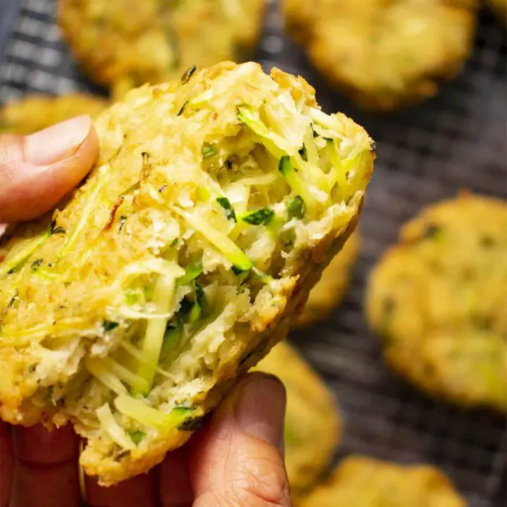 zucchini fritters {Chinese Style}