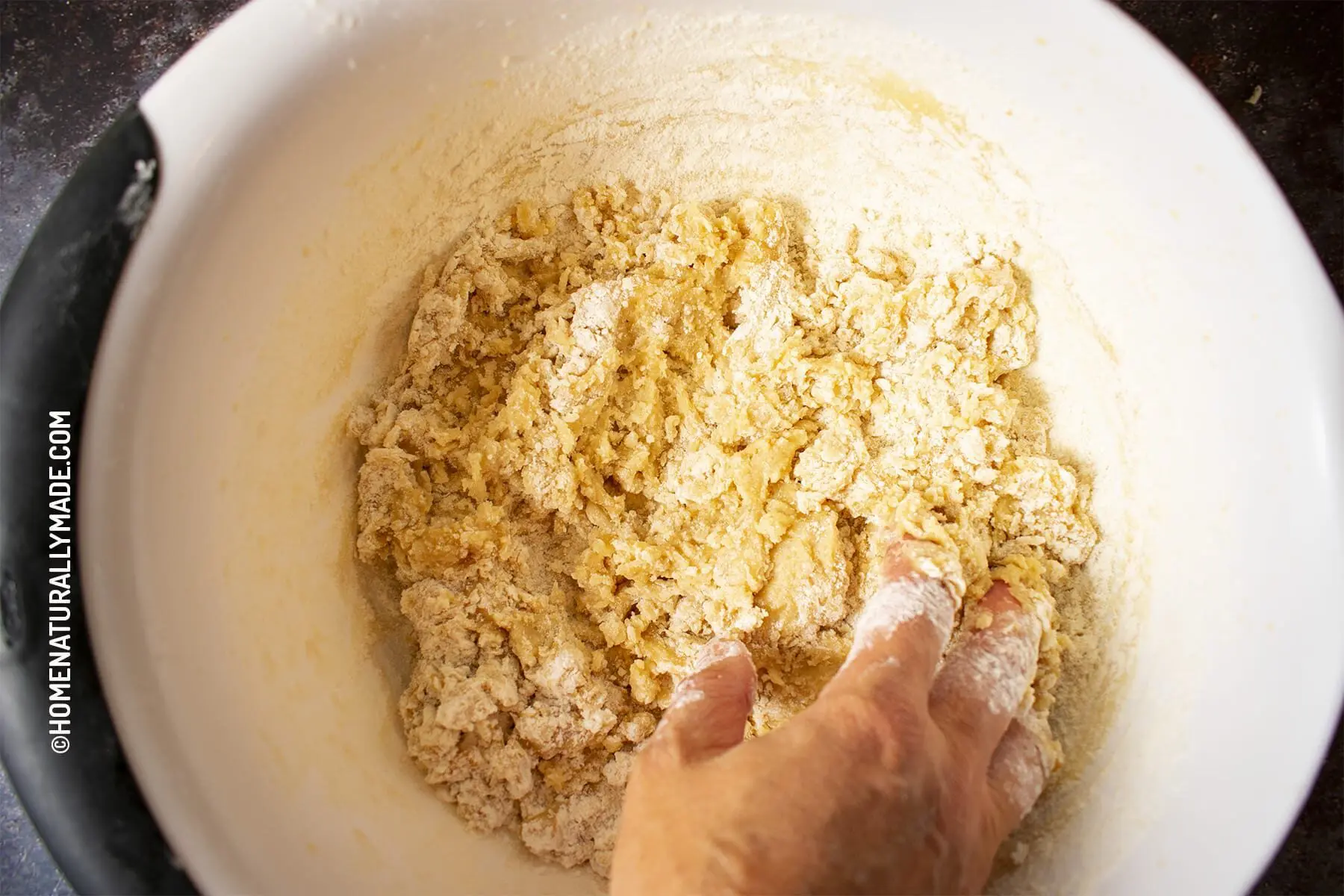 Making Dough for Cantonese Mooncake